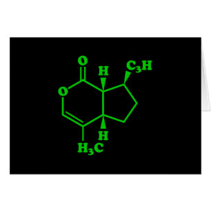Catnip Nepetalactona Fórmula Química Molecular