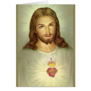 Católico Sagrado Corazón de Jesús Agradecimiento F