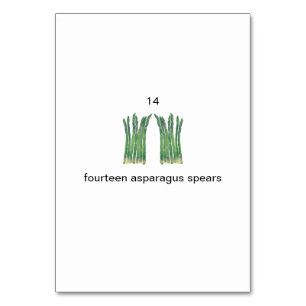 Catorce tarjetas flash de número de lanzas de espá