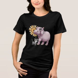 Cats-a-tonic de camisetas Hippo y Cat (estilo 1)