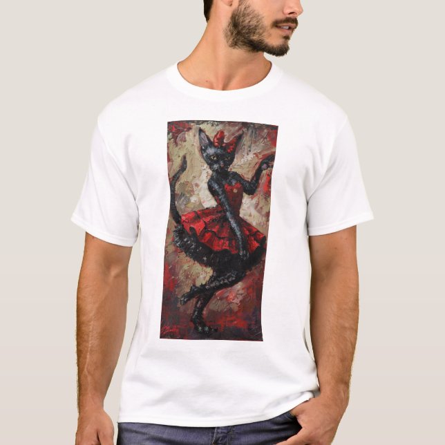Cats Can-Can Dance Camiseta A3 (Anverso)