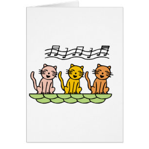 Cats cantantes camisetas y regalos