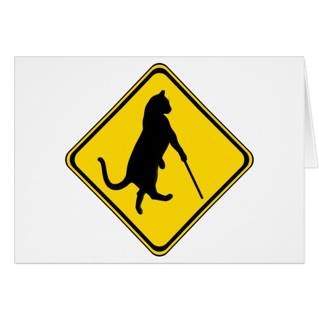 ¡Cats ciegos cruzando! (Anverso (Horizontal))