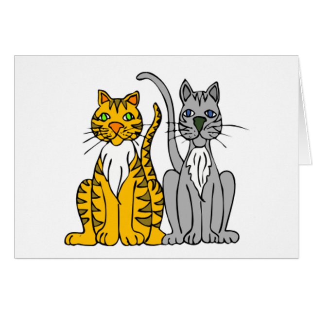 Cats graciosos de Personalizado Alley (Anverso (Horizontal))