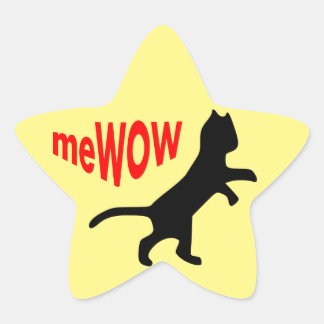 Cat's meWOW Star Great Job Pegatina