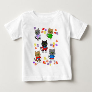 Cats Personalizado de camisetas de animales curado