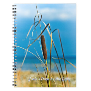 Cattail por el cuaderno del personalizado de la