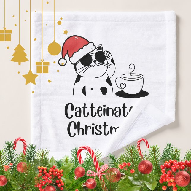 Catteinated Christmas Coffee and Cat Lover Holiday (Subido por el creador)