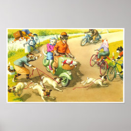 CATWALKS: Arte Poster en una motocicleta salvaje