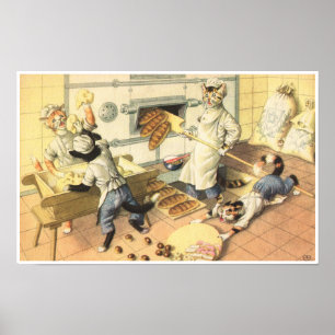 CATWALKS: Ballyhoo en el arte Poster de Bakers