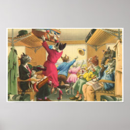 CATWALKS: Catástrofe en el tren - Arte Poster