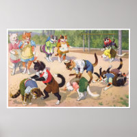 CATWALKS: Un salvaje juego de arte Poster de rana