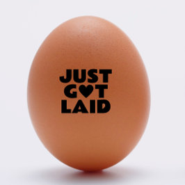 Caucho  acaba de poner huevo mini sello