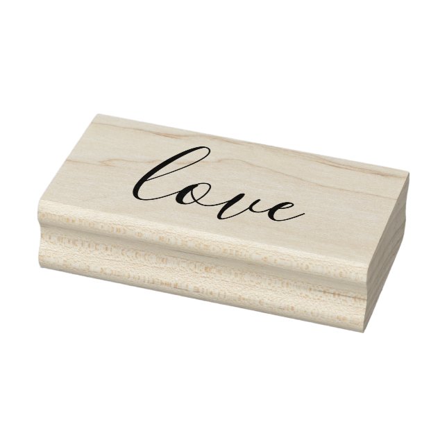 Caucho AMOR 1"x 2.5" Sello de goma / Morgana (Sello)