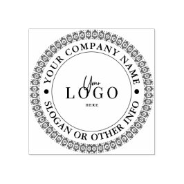 Caucho Crea tu propio sello de goma con logotipo de empre