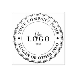 Caucho Crea tu propio sello de goma con logotipo de empre