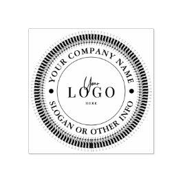 Caucho Crea Tu Propio Sello de Goma de Logo Empresarial P