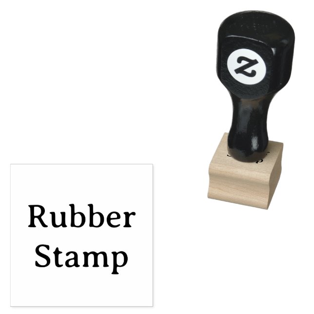 Caucho Crea Tu Propio Sello de Goma Personalizado Simple  (Sellado)