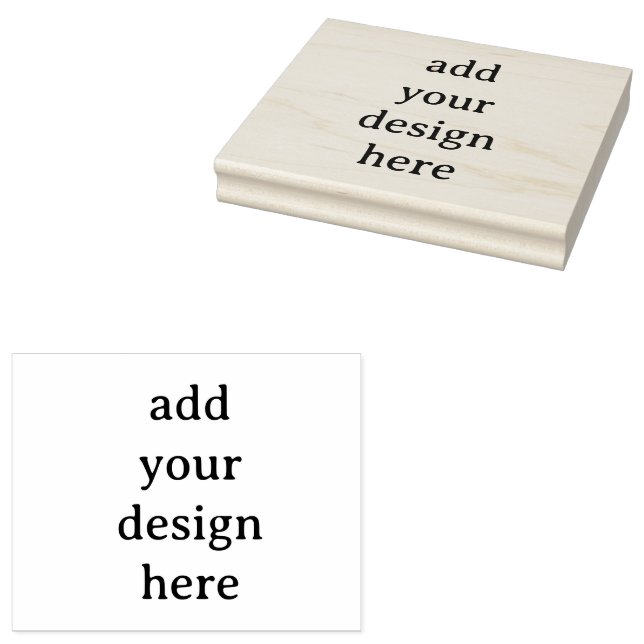 Caucho Crea Tu Propio Sello de Goma Personalizado Simple  (Sellado)