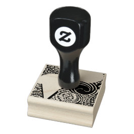 Caucho el sello de goma de diseño hipnotizante 