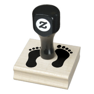 Caucho Estampado Diseño Sello de madera