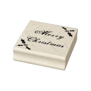 Caucho Estampilla de goma navideña, sello de Navidad