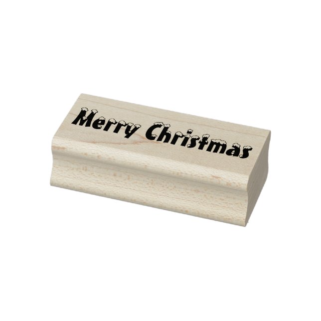 Caucho Estampilla de navidad de cereza, sello de goma de  (Sello)