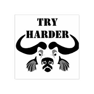 Caucho Estilo de sello de búfalo de Cabo Africano