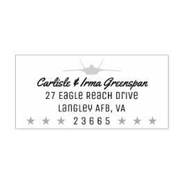 Caucho F-22 Sello de dirección de retorno del Raptor con 