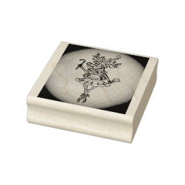 Caucho Gracioso sello de reno de Navidades