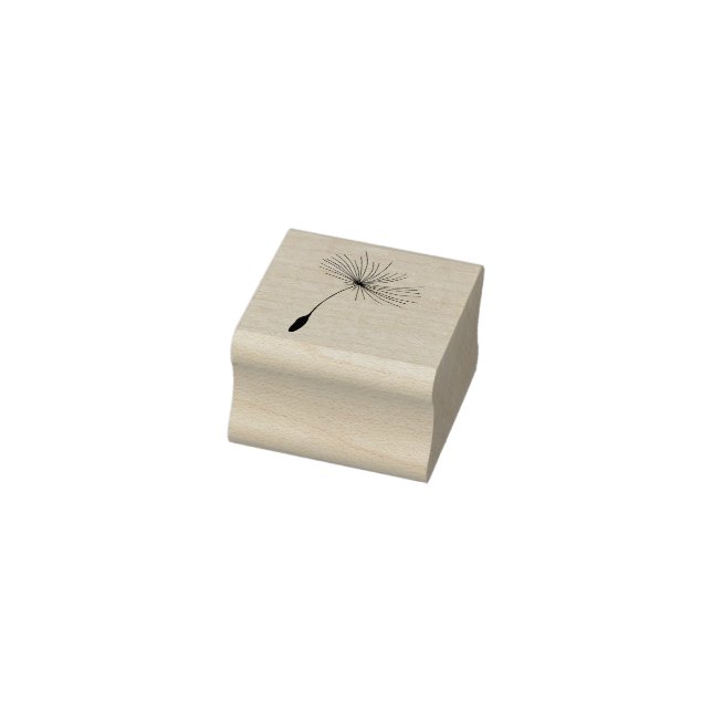 Caucho Haz un deseo de semilla de Dandelion | Sello de ca (Sello)