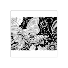 CAUCHO LA MARIPOSA BLANCA ELIMINA EL SELLO DE GOMA