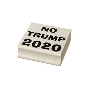 Caucho No hay sello de goma de Trump 2020