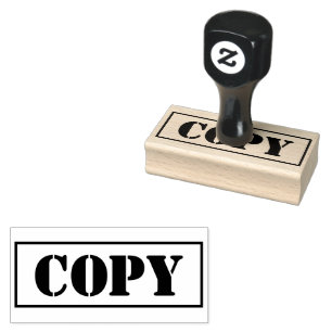 Caucho NOTA de plantilla de COPY sello de oficina para du