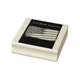 Caucho Personalizable del sello de goma de la bandera est
