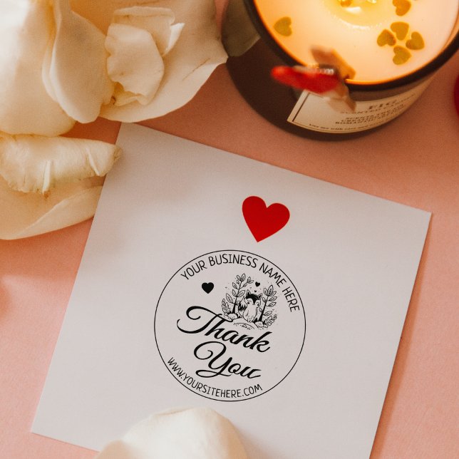 Caucho Personalizado de Fox de negocios gracias sello de  (Subido por el creador)