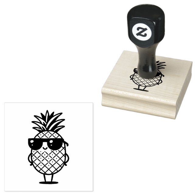 Caucho Piña Guay con sello de gafas de sol (Sellado)