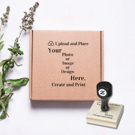 Caucho Plantilla de diseño personalizado de sello de goma