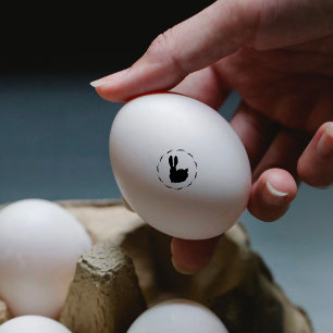 Caucho Pollos, Huevos Hen Conejo de Pascua Mini sello