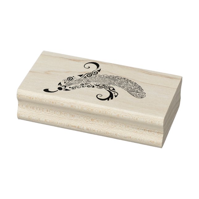 Caucho sello de arte de banana de desplazamiento (Sello)