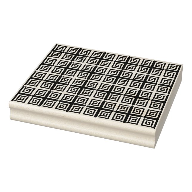 Caucho sello de arte de diamantes ópticos (Sello)