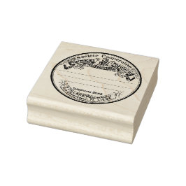 Caucho Sello de arte de goma de la farmacia francesa