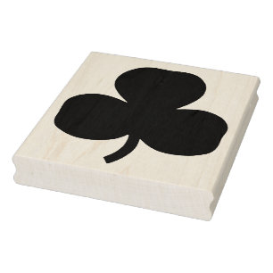 Caucho Sello de arte de goma de Shamrock