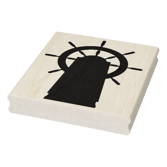 Caucho Sello de arte de goma de silueta de la rueda del b (Sello)