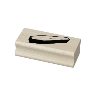 Caucho Sello de arte de la silueta de Drácula