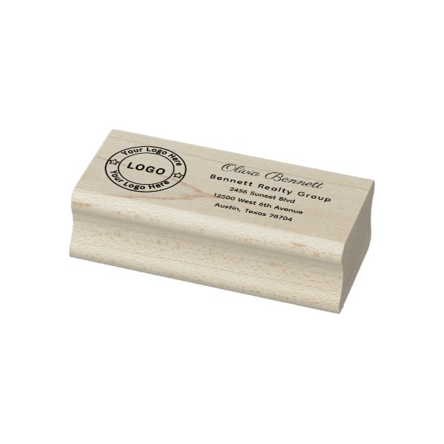 Caucho Sello de Arte de Madera (Sello)