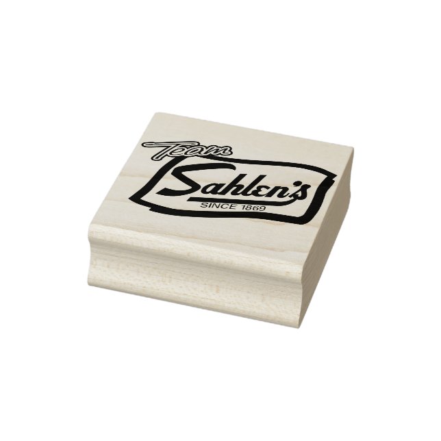 Caucho Sello de Arte de Madera (Sello)