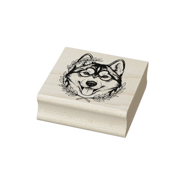 Caucho Sello de arte de madera (Sello)