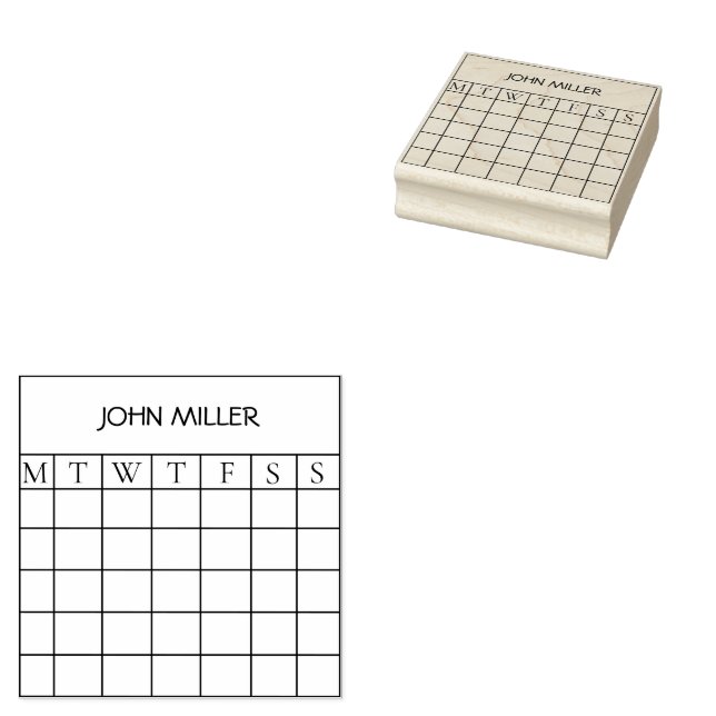 Caucho Sello de arte de madera (Sellado)