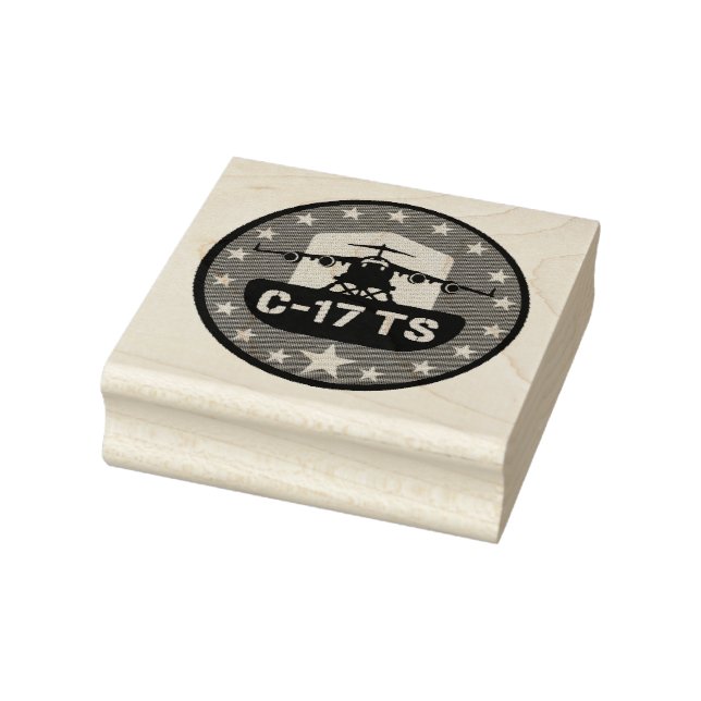 Caucho Sello de arte de madera C-17TS (Sello)